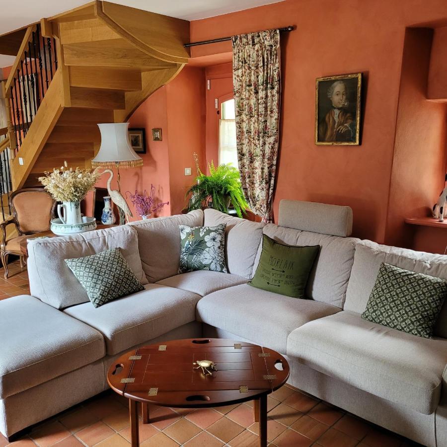 Gite De Charme Au Manoir Du Plessis-Quinquis Sainte-Seve エクステリア 写真